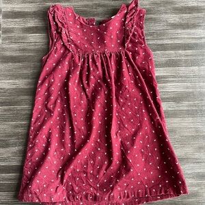 Toddler twill dress